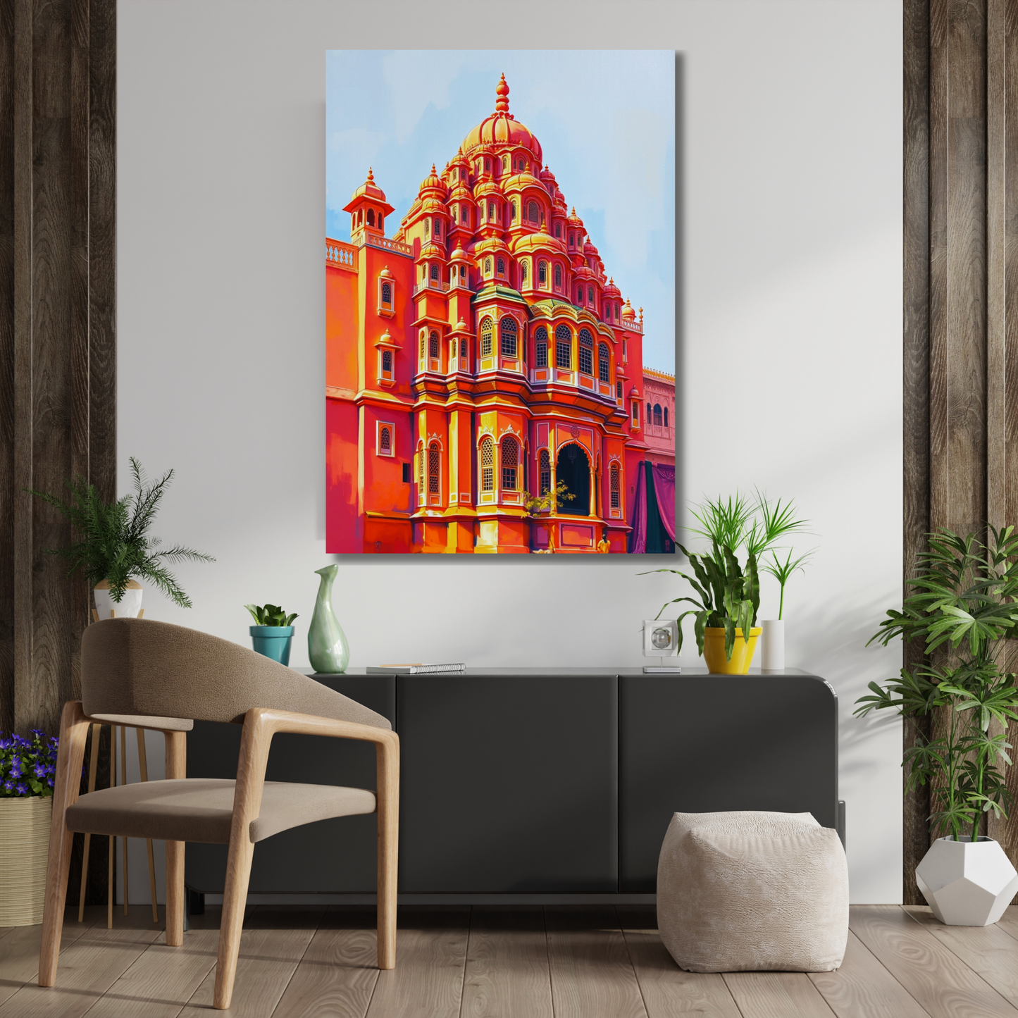 Hawa Mahal – The Palace of Winds : Canvas Art