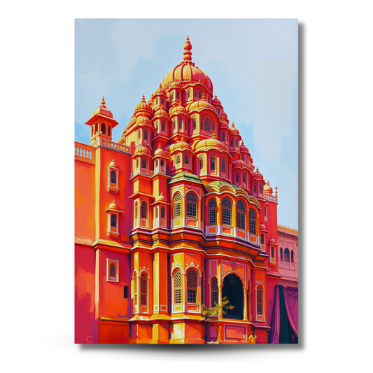Hawa Mahal – The Palace of Winds : Canvas Art